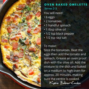 Oven Baked Omelette Recipe - Katie Bulmer-Cooke