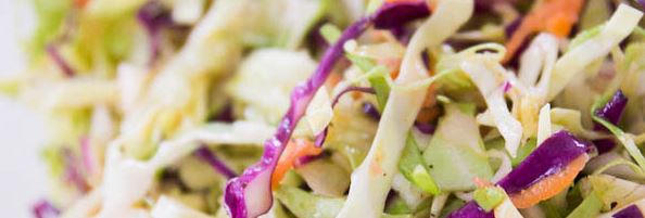 Healthy Coleslaw Recipe – No Mayo & Raw