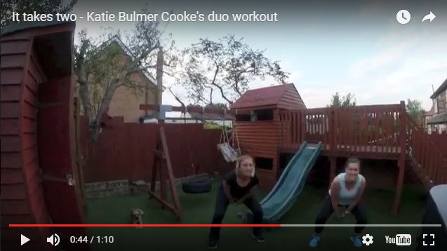 A Duo Home Workout – It Takes Two!